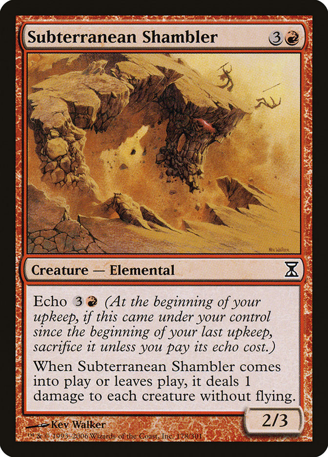 Shambler subterráneo [Espiral del tiempo] 