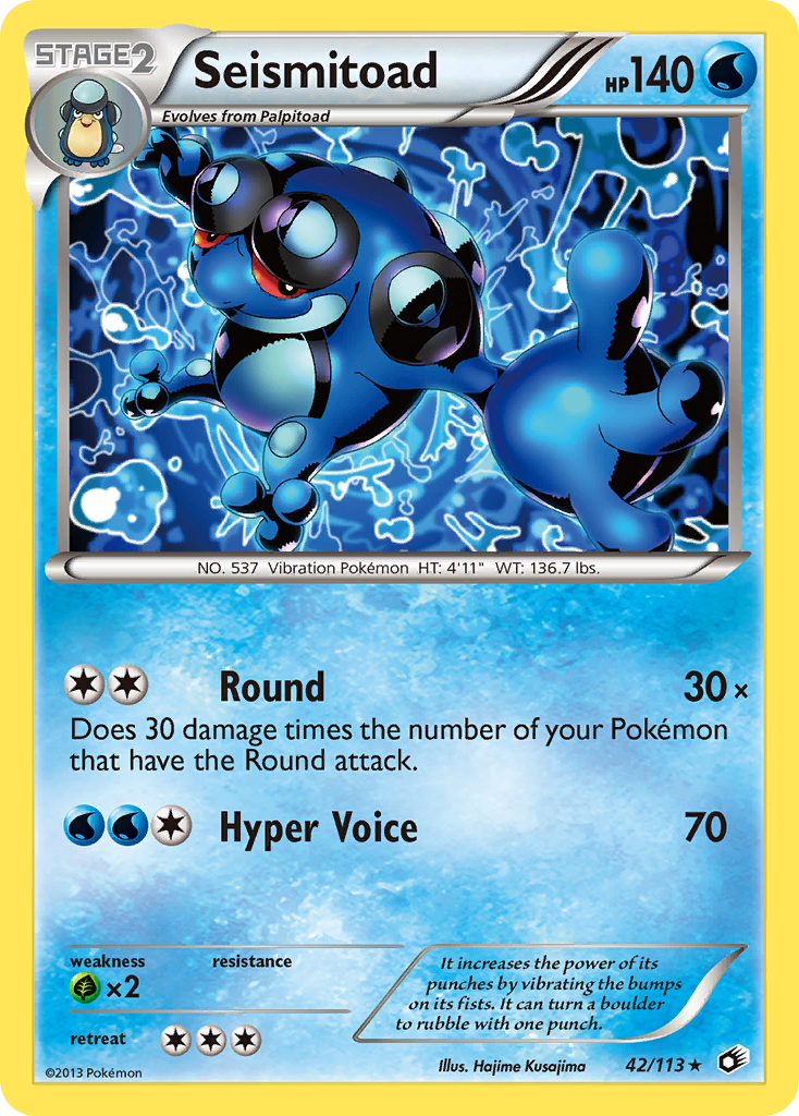 Seismitoad (42/113) [Blanco y negro: Tesoros legendarios] 