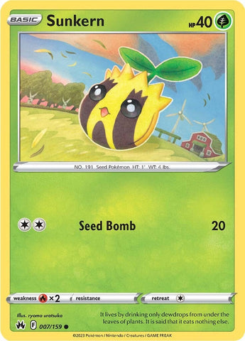 Sunkern (007/159) [Espada y escudo: Crown Zenith] 