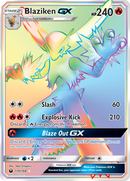 Blaziken GX (170/168) [Sol y Luna: Tormenta Celestial] 