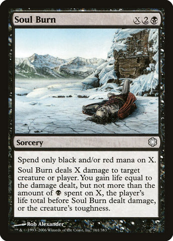 Soul Burn [Mazos temáticos de Ola de Frío] 