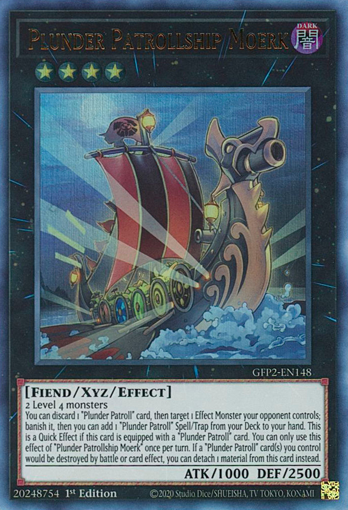 Patrullero de saqueo Moerk [GFP2-EN148] Ultra raro 