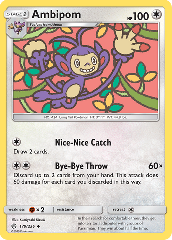 Ambipom (170/236) [Sol y Luna: Eclipse cósmico] 