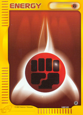 Fighting Energy (160/165) [Expedición: Conjunto básico] 
