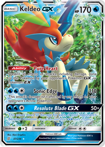 Keldeo GX (47/236) [Sol y Luna: Mentes Unificadas] 