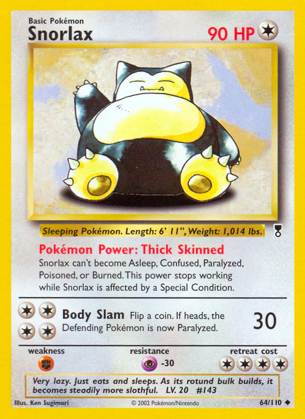 Snorlax (64/110) [Colección legendaria] 