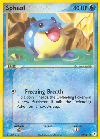 Spheal (74/101) [EX: Leyendas ocultas] 