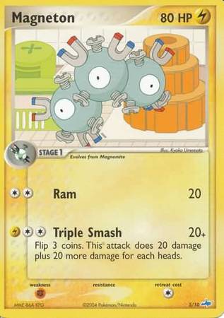 Magneton (5/10) [EX: Kit de entrenador - Latios] 