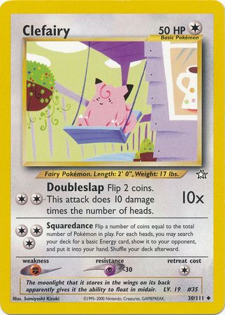 Clefairy (30/111) [Neo Génesis Ilimitado] 