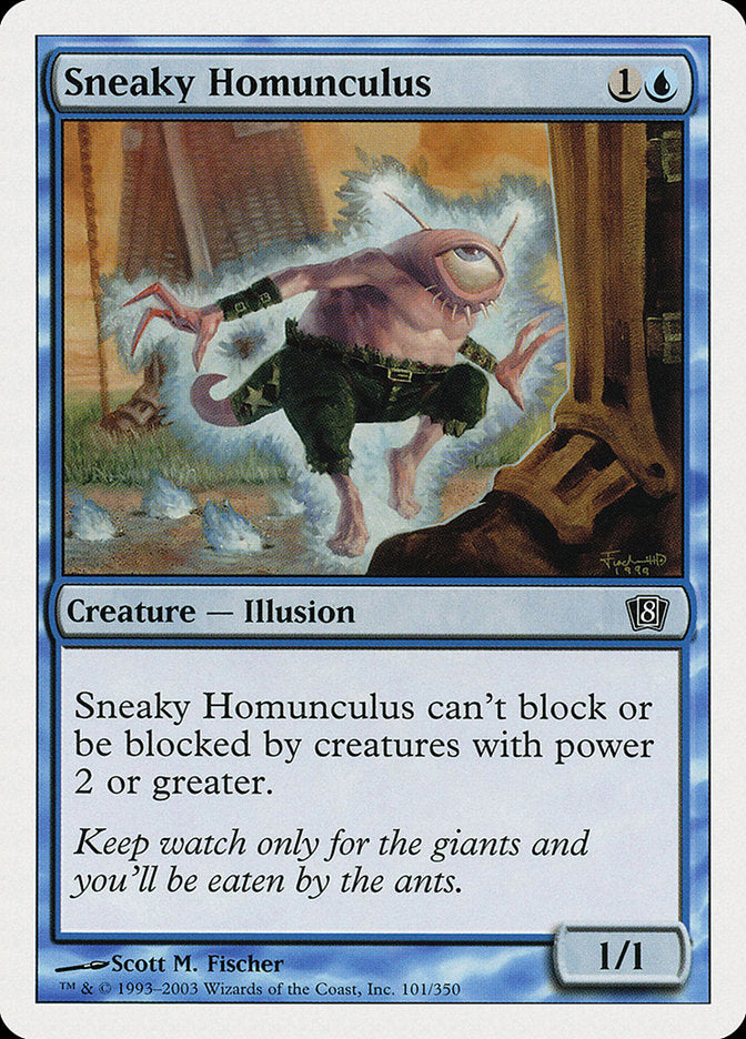 Homúnculo furtivo [Octava edición] 
