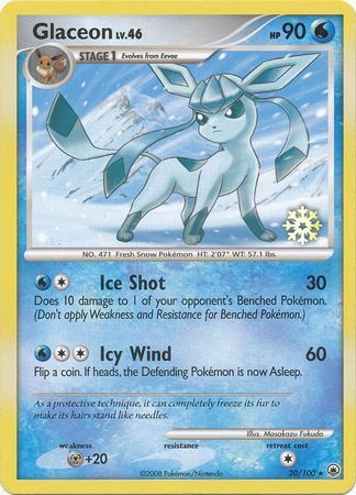 Glaceon (20/100) [Promociones del calendario de cuenta regresiva] 