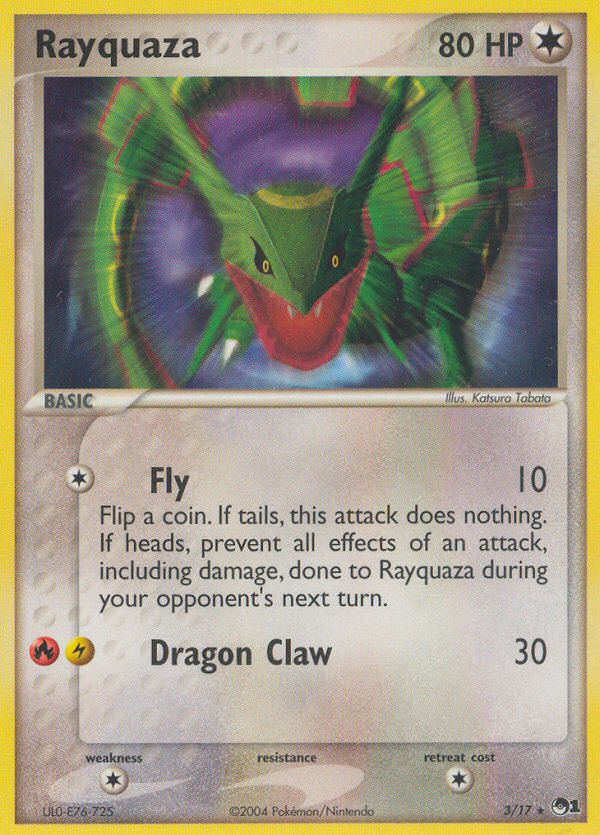 Rayquaza (3/17) [Serie POP 1] 