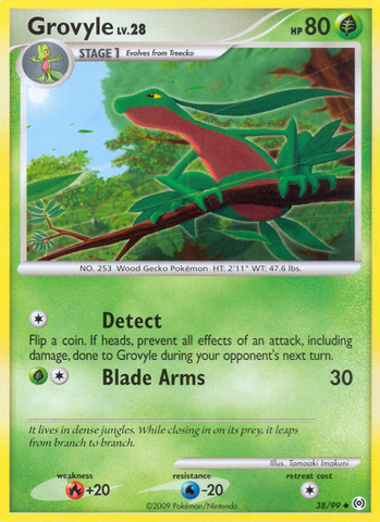 Grovyle (38/99) [Platino: Arceus] 