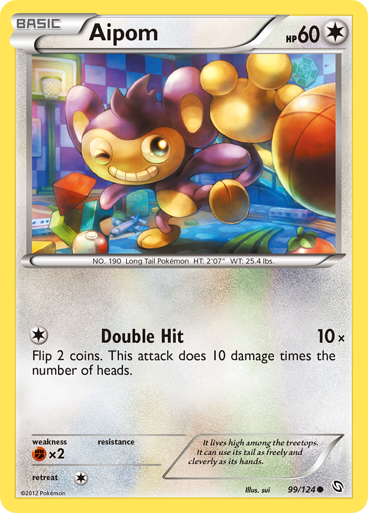 Aipom (99/124) [Blanco y negro: Dragones exaltados] 