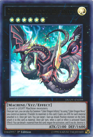 Dragón Cibernético Infinito [DUOV-EN059] Ultra Raro 