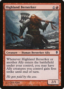 Berserker de las Tierras Altas [Zendikar] 