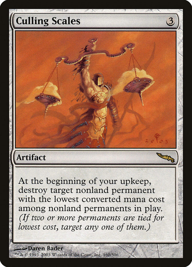 Escamas de sacrificio [Mirrodin] 