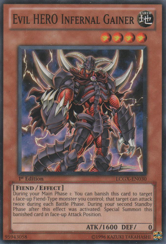 Evil HERO Infernal Gainer [LCGX-EN030] Común 