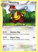Watchog (30/2) [Blanco y negro: Kit de entrenador - Zoroark] 