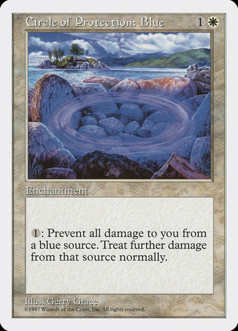 Círculo de Protección: Azul [Quinta Edición] 
