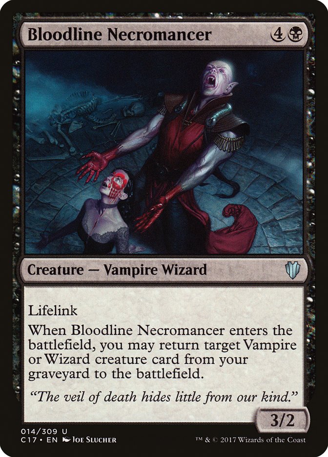 Nigromante de línea de sangre [Commander 2017] 
