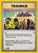 Gimnasio de tierra rota (92/105) [Neo Destiny 1.a edición] 