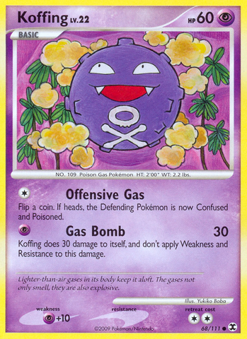Koffing (68/111) [Platino: Rivales en ascenso] 