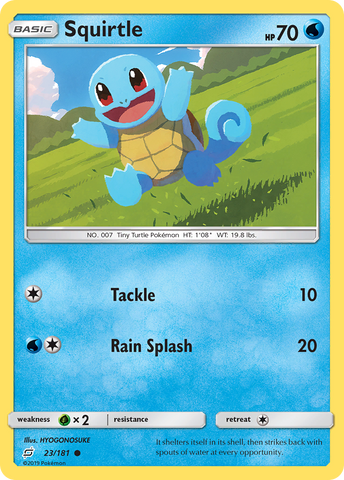 Squirtle (23/181) [Sol y Luna: forman equipo] 