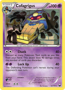 Cofagrigus (52/108) (Holo de hielo agrietado) (Exclusivo de la baraja temática) [Blanco y negro: Exploradores oscuros] 