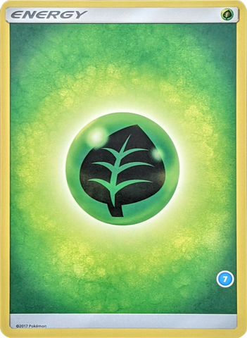 Grass Energy (cubierta exclusiva n.° 7) [Sol y luna: kit de entrenamiento - Alolan Ninetales] 
