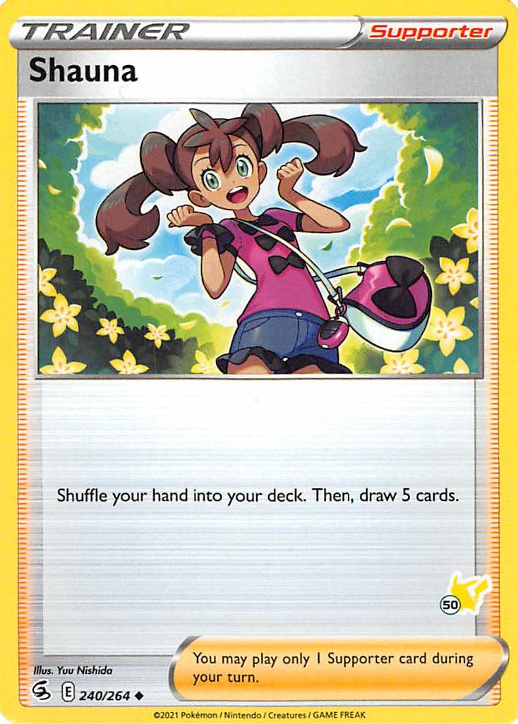 Shauna (240/264) (Sello de Pikachu n.° 50) [Academia de batalla 2022] 