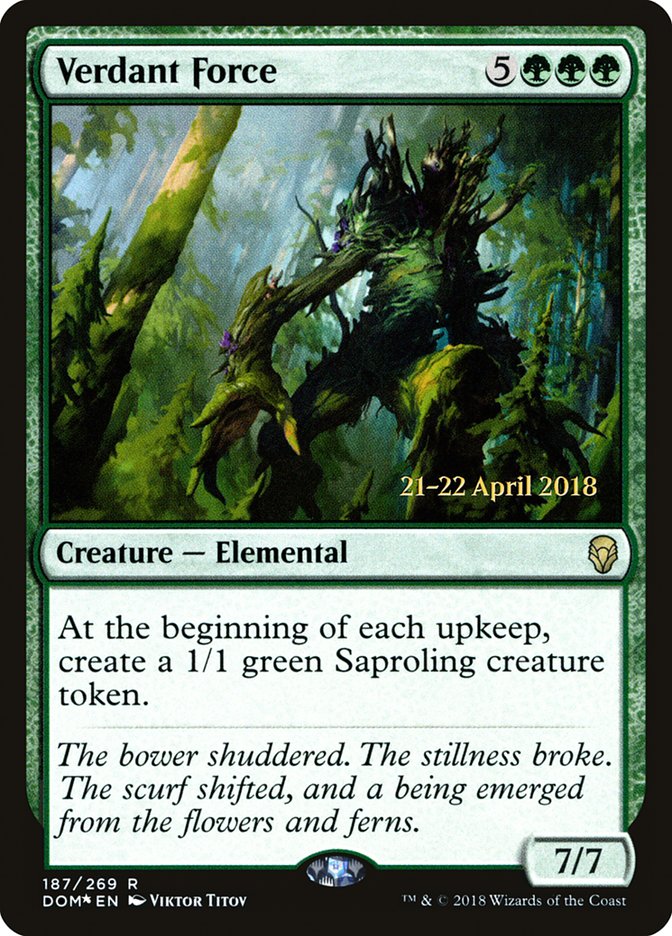 Verdant Force [Promociones de presentación de Dominaria] 