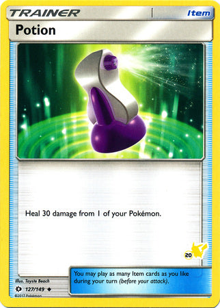 Poción (127/149) (Sello de Pikachu n.° 20) [Battle Academy 2020] 
