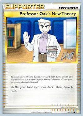 La nueva teoría del profesor Oak (101/123) (Reshiphlosion - Christopher Kan) [Campeonato Mundial 2011] 