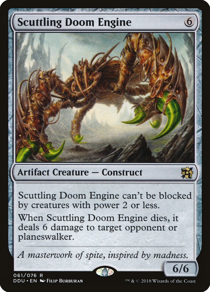 Scuttling Doom Engine [Mazos de duelo: Elfos contra inventores] 