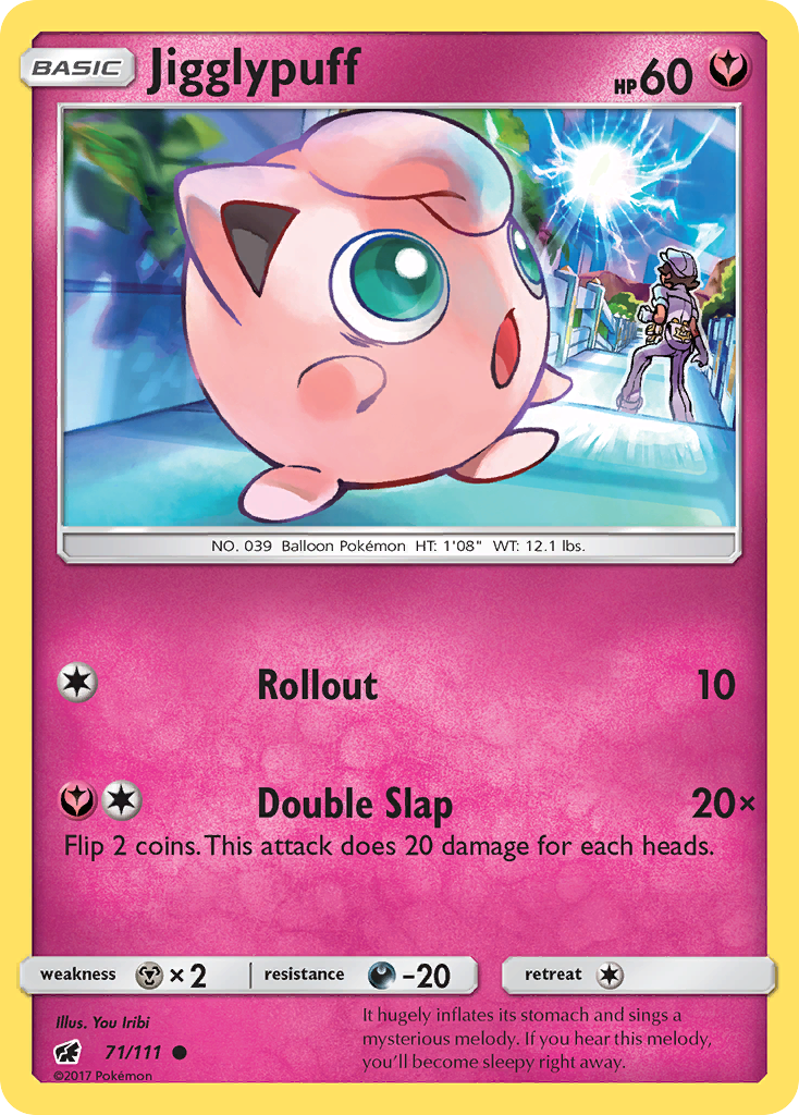 Jigglypuff (71/111) [Sol y Luna: Invasión Carmesí] 