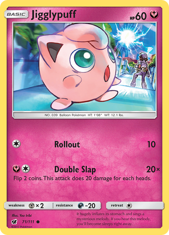 Jigglypuff (71/111) [Sol y Luna: Invasión Carmesí] 