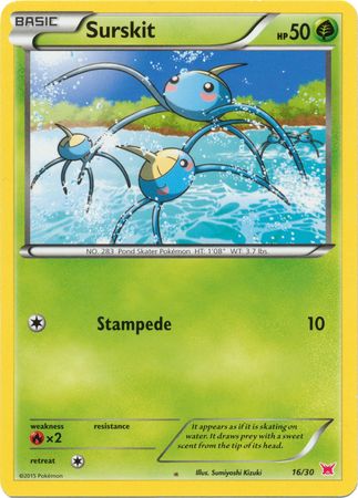 Surskit (16/30) [XY: Kit de entrenador 2 - Latias] 