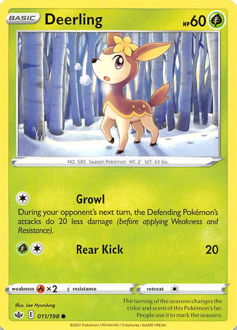 Deerling (011/198) [Espada y escudo: Reinado escalofriante] 