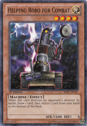Ayudando a Robo en el combate [BP01-EN181] Starfoil Rare 