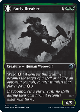 Burly Breaker // Demoledor de tensión terrible [Innistrad: función doble] 