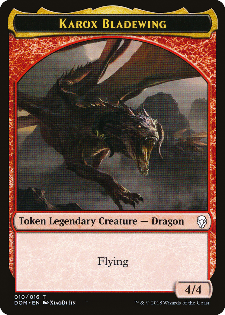 Karox Bladewing // Ficha de doble cara Karox Bladewing [Mazos Starter Commander] 
