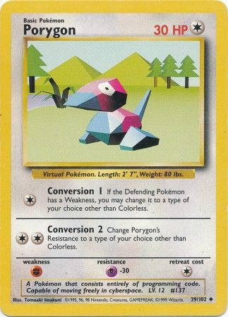 Porygon (39/102) [Conjunto básico ilimitado] 