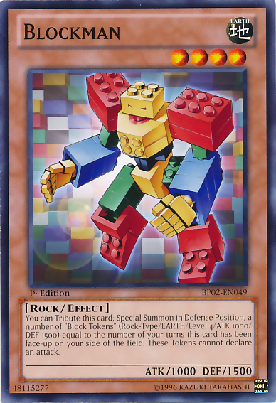 Blockman [BP02-EN049] Mosaico Raro 