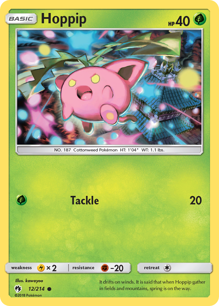 Hoppip (12/214) [Sol y Luna: Trueno perdido] 