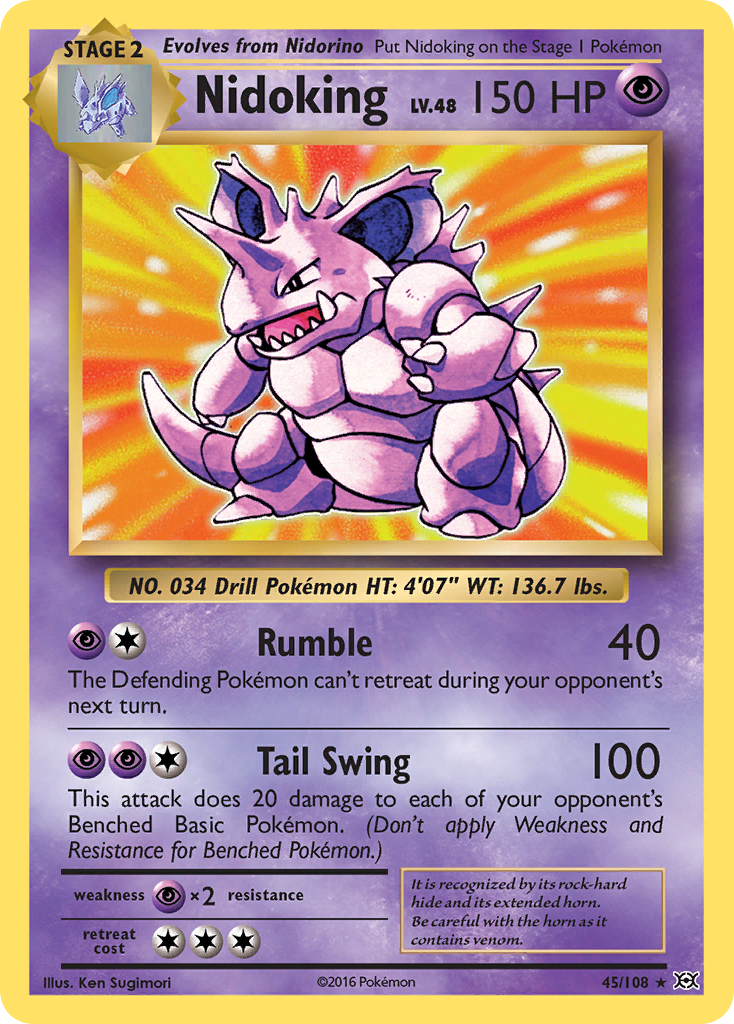 Nidoking (45/108) [XY: Evoluciones] 