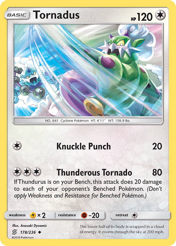 Tornadus (178/236) [Sol y Luna: Mentes unificadas] 