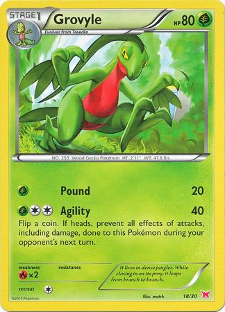 Grovyle (18/30) [XY: Kit de entrenador 2 - Latias] 