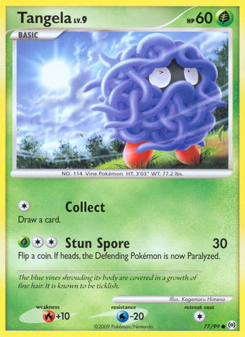 Tangela (77/99) [Platino: Arceus] 