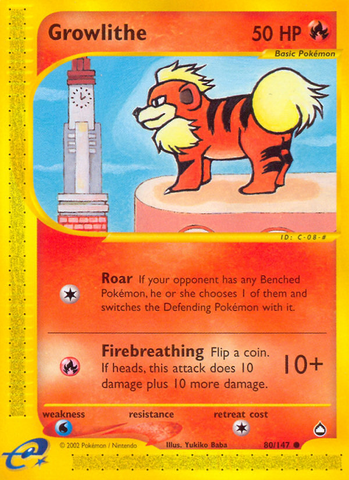 Growlithe (80/147) [Acuápolis] 